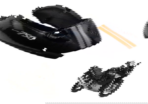 Carenagem Rabeta C/avaria Suzuki Gsx 750f Monica 99-08 Origi