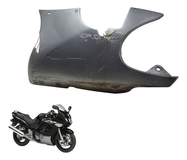 Spoiler Esquerdo C/ Avaria Suzuki Gsx 750f Monica 99-08 Orig
