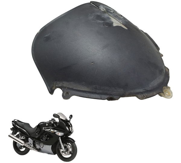 Parabrisa Bolha C/ Avaria Suzuki Gsx 750f Monica 99-08 Orig Preto