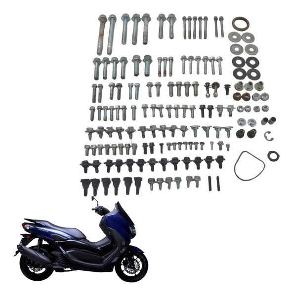 Kit Parafuso Diversos Yamaha Nmax 160 21-24 Original