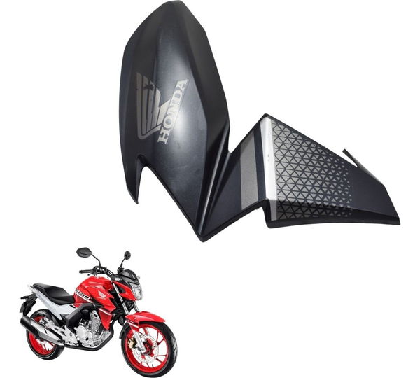 Carenagem Aba Tanque Esq Honda Cb 250f Twister 16-22 Origina Preto