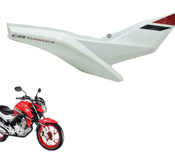 Carenagem Rabeta Direita Honda Cb 250f Twister 16-22 Origina Branco
