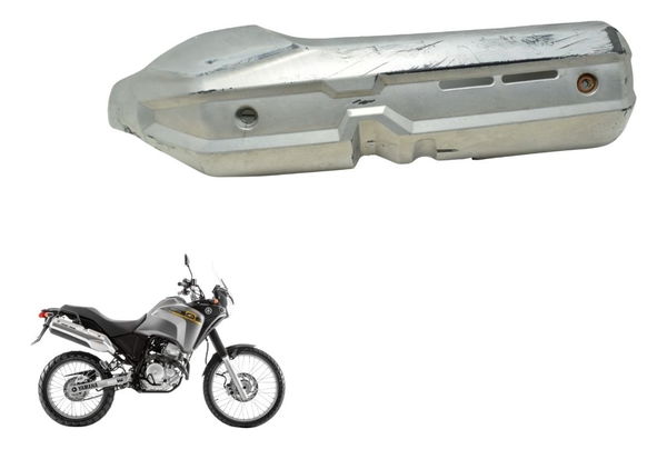 Proteção Ponteira Escape C/detal Yamaha Xtz 250 Tenere 11-15