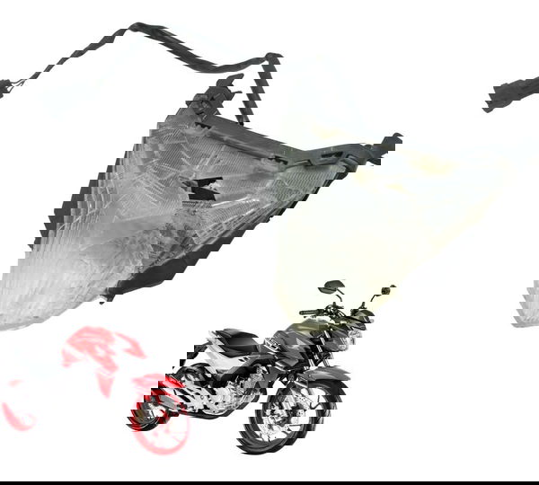 Lanterna Traseira C/ Avaria Honda Cb 250f Twister 16-22 Orig