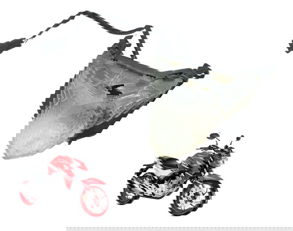 Lanterna Traseira C/ Avaria Honda Cb 250f Twister 16-22 Orig