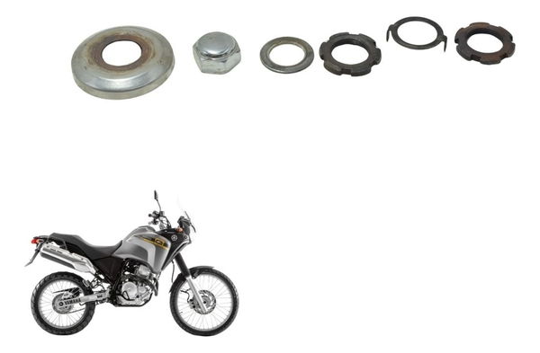 Porca Mesa Superior Yamaha Xtz 250 Tenere 11-15 Original