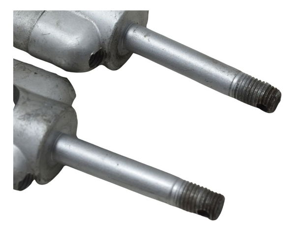 Par Riser Guidão Yamaha Xtz 250 Tenere 11-15 Original Prateado