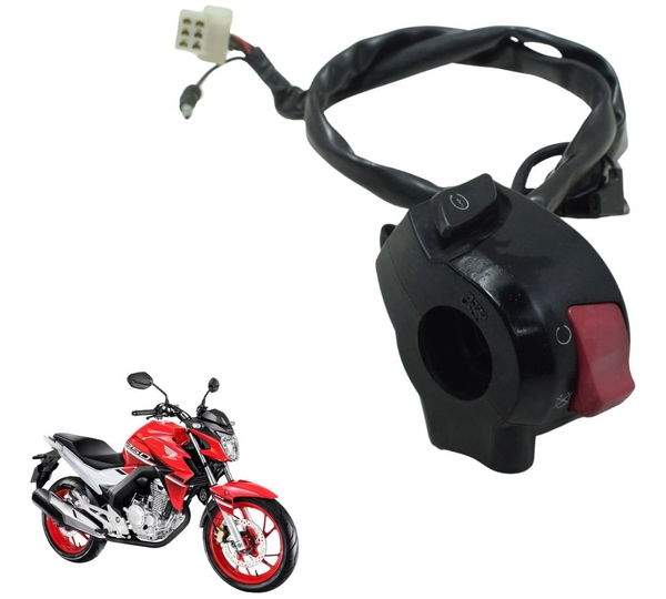 Chave Punho Partida Honda Cb 250f Twister 16-22 Original