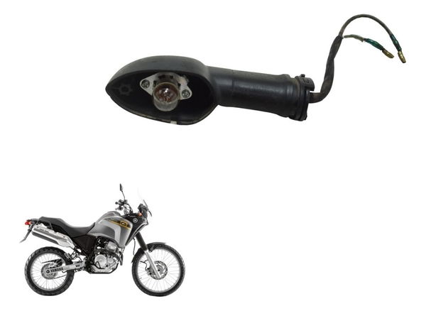 Pisca Dian Dir S/ Lente Yamaha Xtz 250 Tenere 11-15 Orig Direito Preto