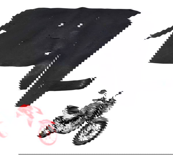 Borracha Acabamento Honda Cb 250f Twister 16-22 Original