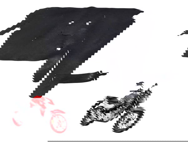 Borracha Acabamento Honda Cb 250f Twister 16-22 Original