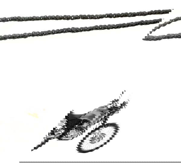 Corrente Transmissão Yamaha Xtz 250 Tenere 11-15 Original Cinza