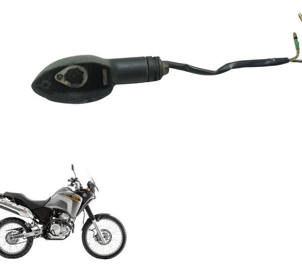Pisca Traseiro Esq C/ Avaria Yamaha Xtz 250 Tenere 11-15 Ori Esquerdo Preto