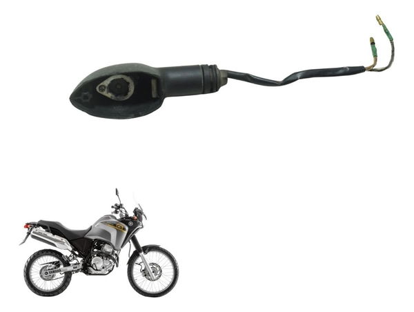Pisca Traseiro Esq C/ Avaria Yamaha Xtz 250 Tenere 11-15 Ori Esquerdo Preto