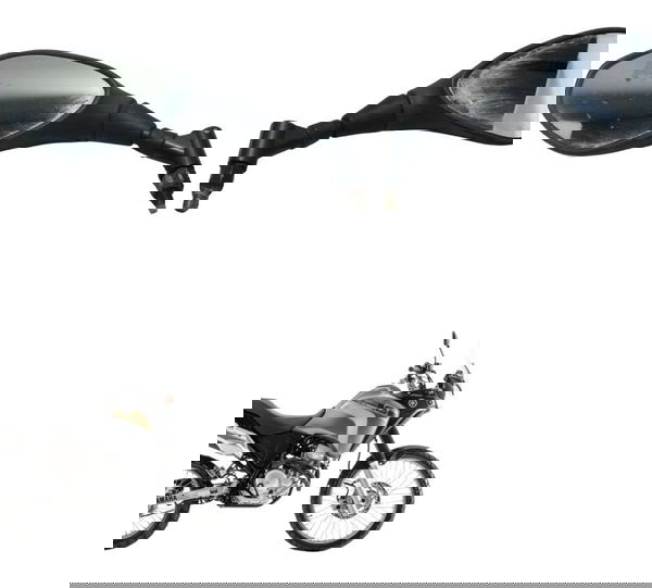 Par Espelho Retrovisor Paralelo Yamaha Xtz 250 Tenere 11-15