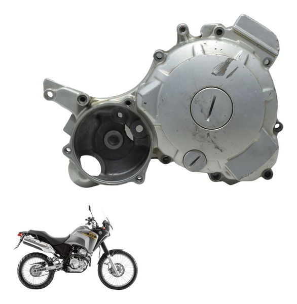 Tampa Motor Esq Estator Yamaha Xtz 250 Tenere 11-15 Original - Prateado