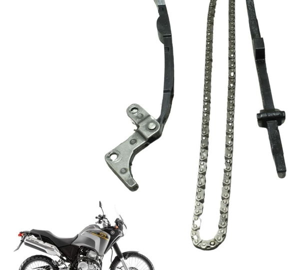 Kit Guia Tensor Corrente Comando Yamaha Xtz 250 Tenere 11-15