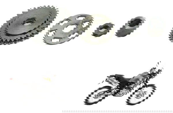 Engrenagem Balanceiro Yamaha Xtz 250 Tenere 11-15 Original