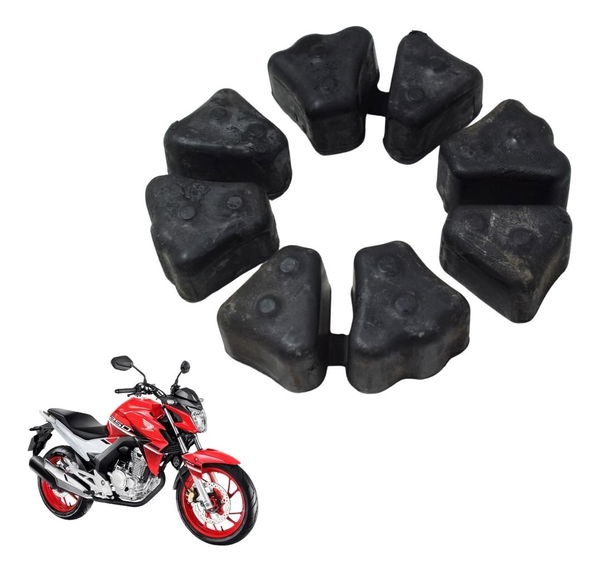Coxim Cubo Coroa Honda Cb 250f Twister 16-22 Original