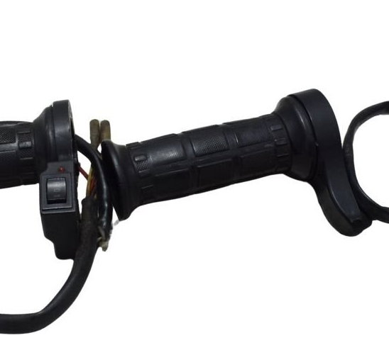 Par Manopla Aquecedor C/ Avaria Yamaha Xtz 250 Tenere 11-15 Preto