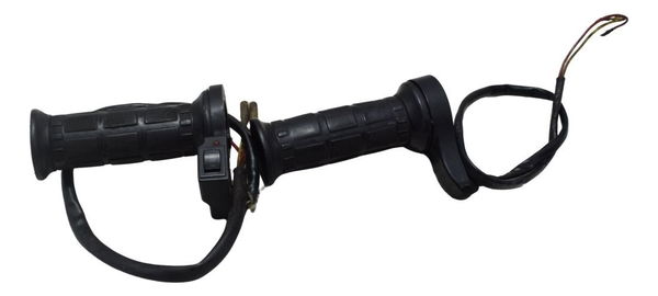 Par Manopla Aquecedor C/ Avaria Yamaha Xtz 250 Tenere 11-15 - Preto