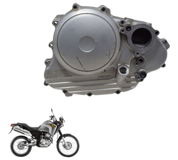 Tampa Motor Embreagem Yamaha Xtz 250 Tenere 11-15 Original Cinza