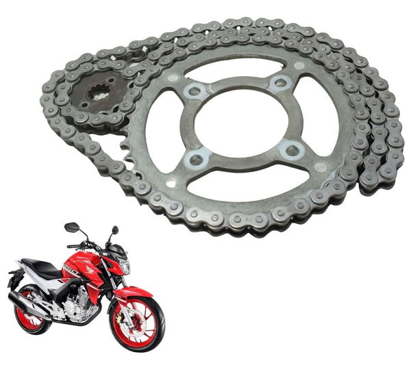 Kit Relação Honda Cb 250f Twister 16-22 Original