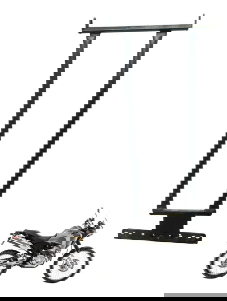 Suporte Reforço Quad Baú C/avaria Yamaha Xtz 250tenere 11-15 - Preto
