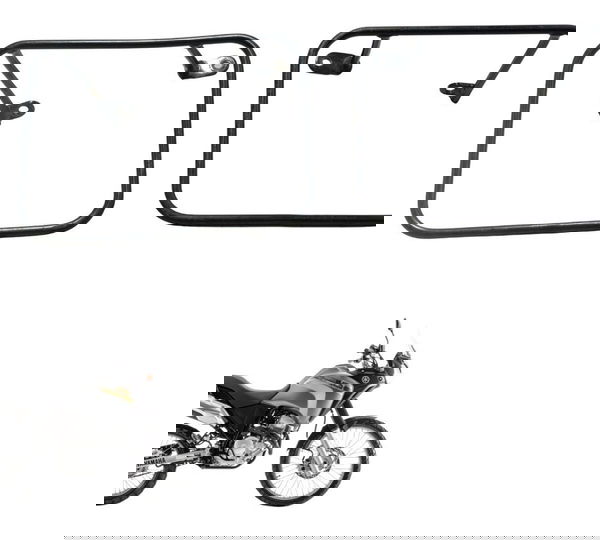 Par Afastador Alforge Yamaha Xtz 250 Tenere 11-15 Original Preto