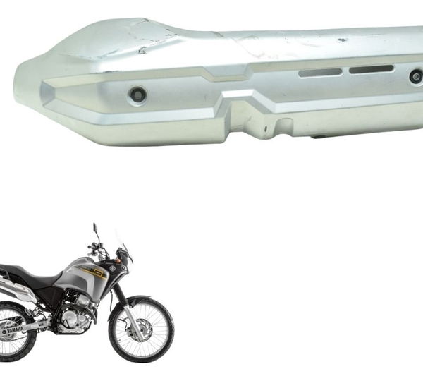 Proteção Ponteira Escape C/detal Yamaha Xtz 250 Tenere 11-15