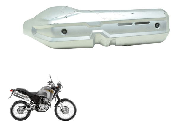 Proteção Ponteira Escape C/detal Yamaha Xtz 250 Tenere 11-15
