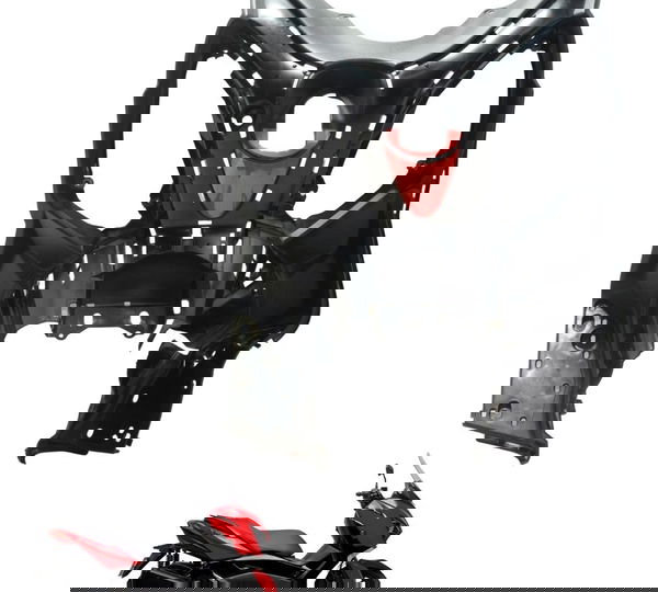 Carenagem Interna Porta Luva C/avaria Yamaha Xmax 250 20-24