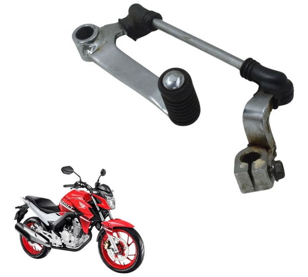 Pedal Marcha Câmbio Honda Cb 250f Twister 16-22 Original