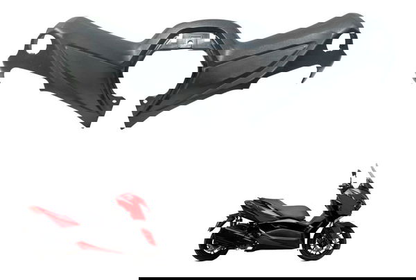 Capa Superior Guidão Yamaha X Max 250 20-24 Original Cinza-escuro