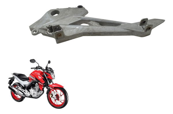 Suporte Pedaleira Esquerda Honda Cb 250f Twister 16-22 Origi