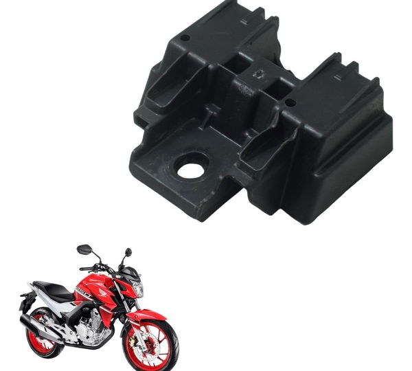 Suporte Luz Placa Honda Cb 250f Twister 16-22 Original