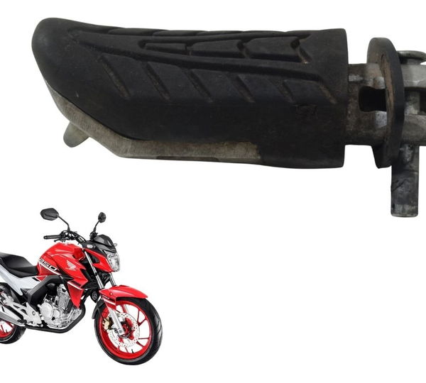Pedaleira Dianteira Esq Honda Cb 250f Twister 16-22 Original