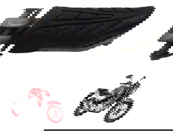 Pedaleira Dianteira Direita Honda Cb 250f Twister 16-22 Orig