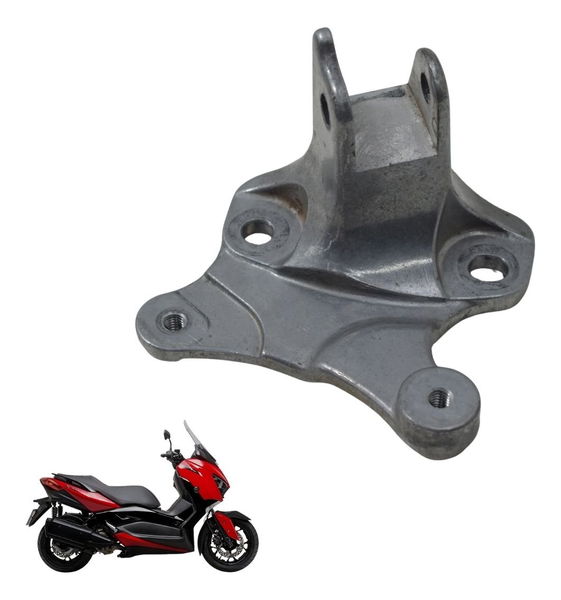 Suporte Pedaleira Tras Direita Yamaha X Max Xmax 250 Origina - Cinza-escuro