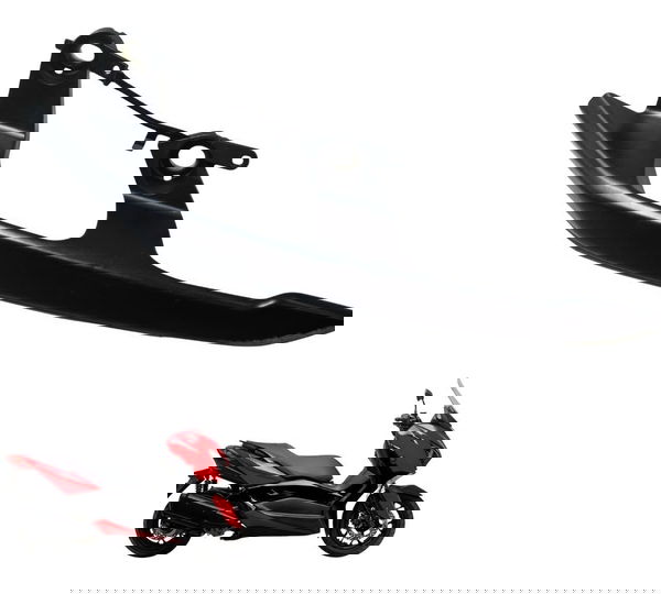 Alça Traseira Esq C/detalhes Yamaha X Max 250 20-24 Original Preto