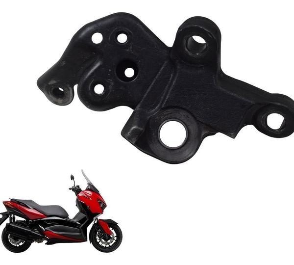 Suporte Pedal Descanso Lateral Yamaha X Max 250 20-24 Orig Preto