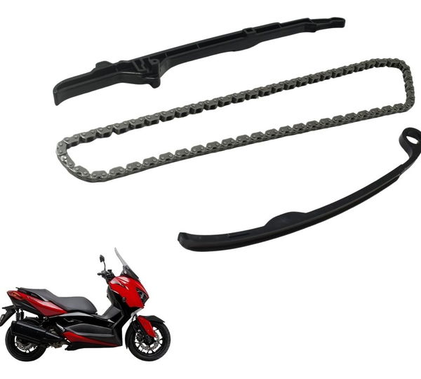 Kit Guia Tensor Corrente Comando Yamaha X Max 250 20-24 Orig