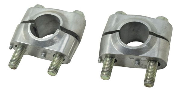 Par Riser Guidão Yamaha X Max 250 20-24 Original Cinza