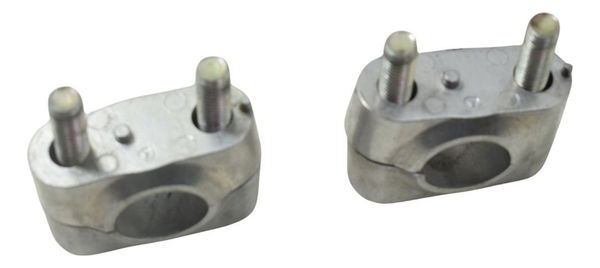 Par Riser Guidão Yamaha X Max 250 20-24 Original Cinza