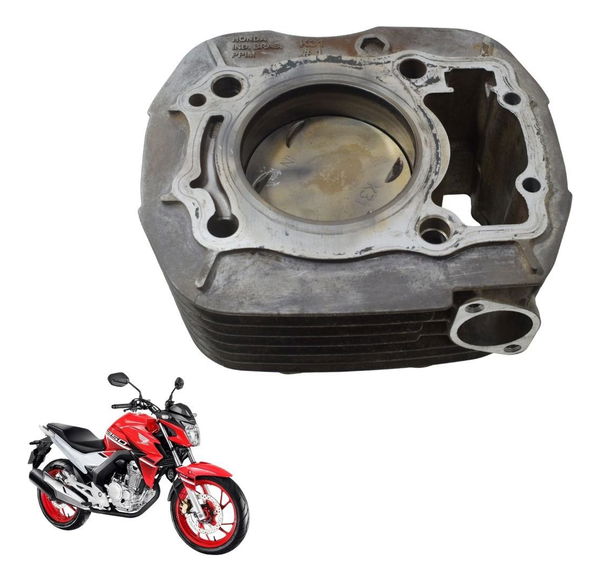 Cilindro Pistão E Anéis Honda Cb 250f Twister 16-22 Origin