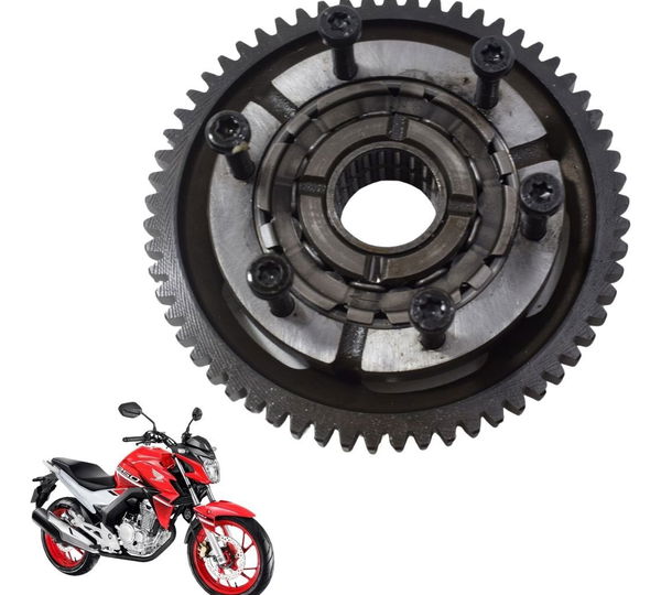 Placa Partida Honda Cb 250f Twister 16-22 Origin