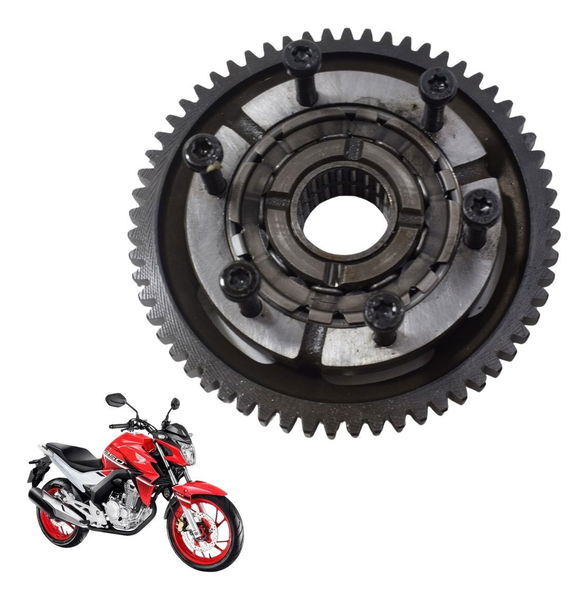 Placa Partida Honda Cb 250f Twister 16-22 Origin