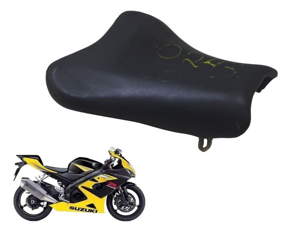 Banco Dianteiro C/ Avaria Suzuki Gsx-r Srad 1000 06-07 Orig Preto
