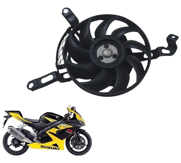 Ventoinha Radiador C/ Avaria Suzuki Gsx-r Srad 1000 06-07