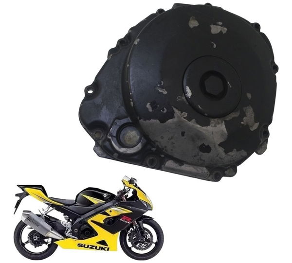 Tampa Motor Embreagem C/detal Suzuki Gsx-r Srad 1000 06-07 Preto